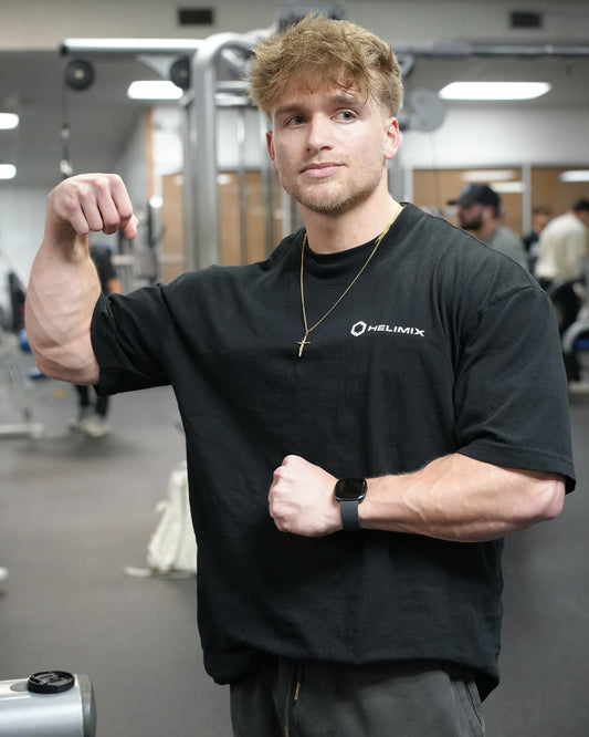 Helimix Box Tee (Black)