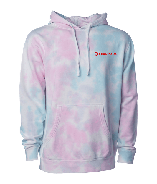 Helimix Cotton Candy Midweight Tie Dye Hooded Pullover
