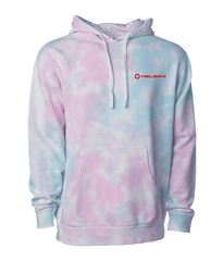 Helimix Cotton Candy Midweight Tie Dye Hooded Pullover