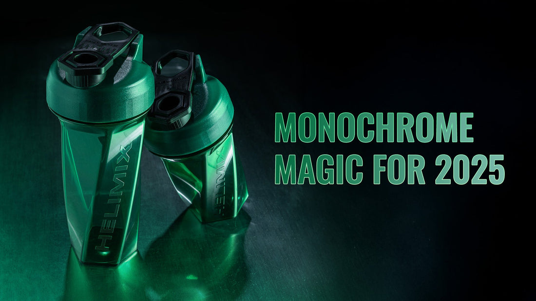 Monochrome Magic: Elevate with Helimix's 2025 Color Trends