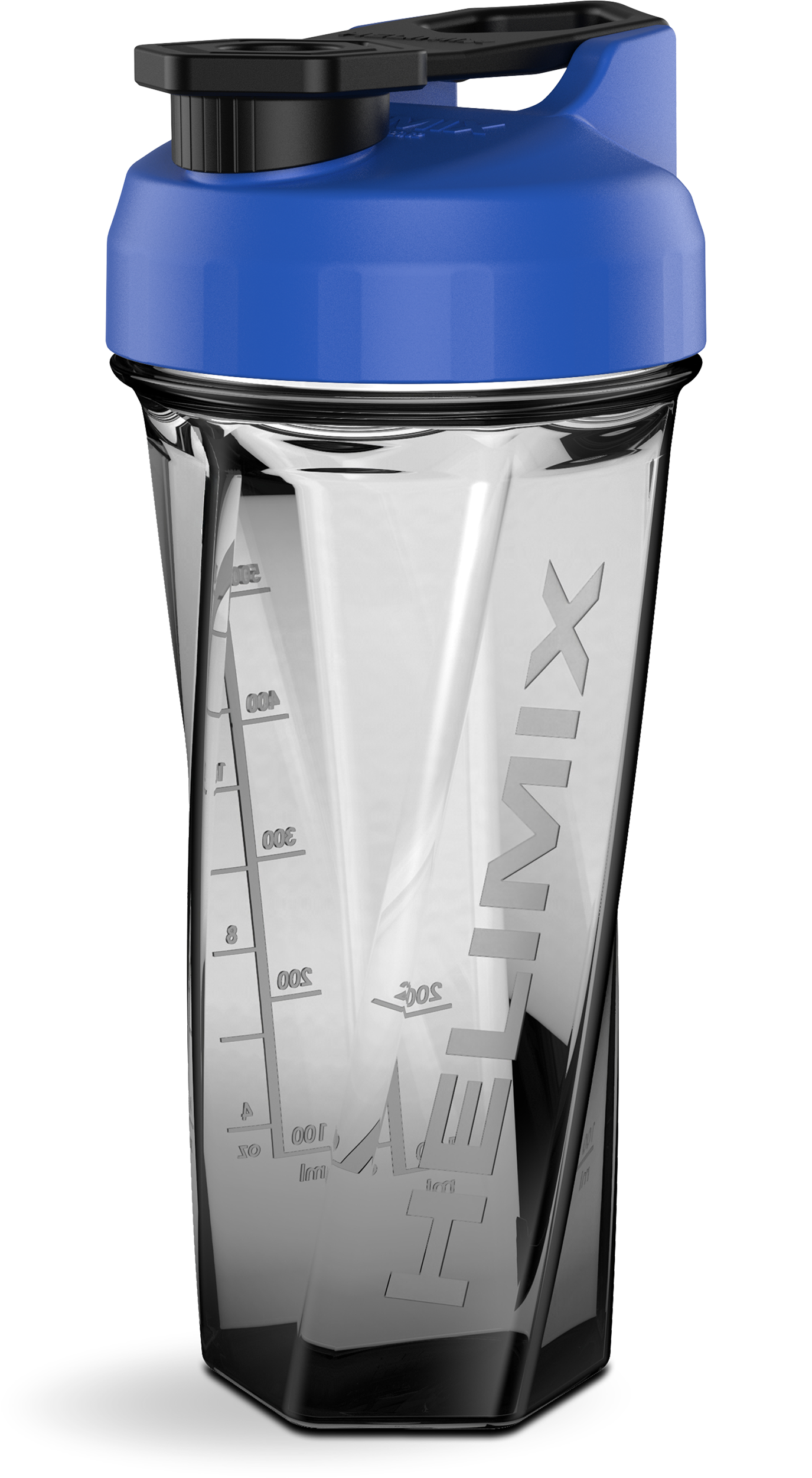 Blue / 28oz Helimix Shaker Bottle - No Mixing Ball, Vortex Design, Leak-Proof, Durable