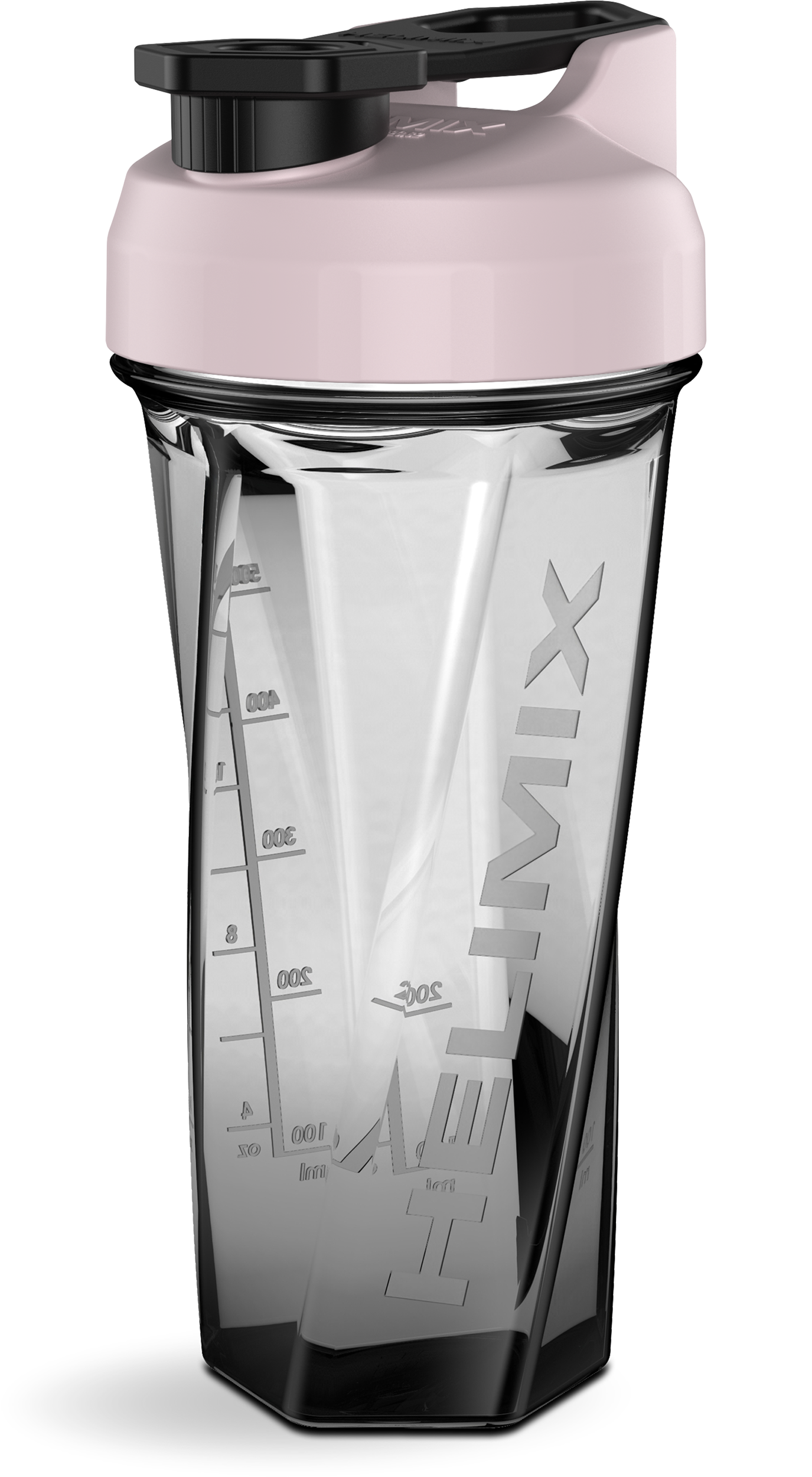 Bubblegum / 28oz / Helimix Shaker Bottle - No Mixing Ball, Vortex Design, Leak-Proof, Durable