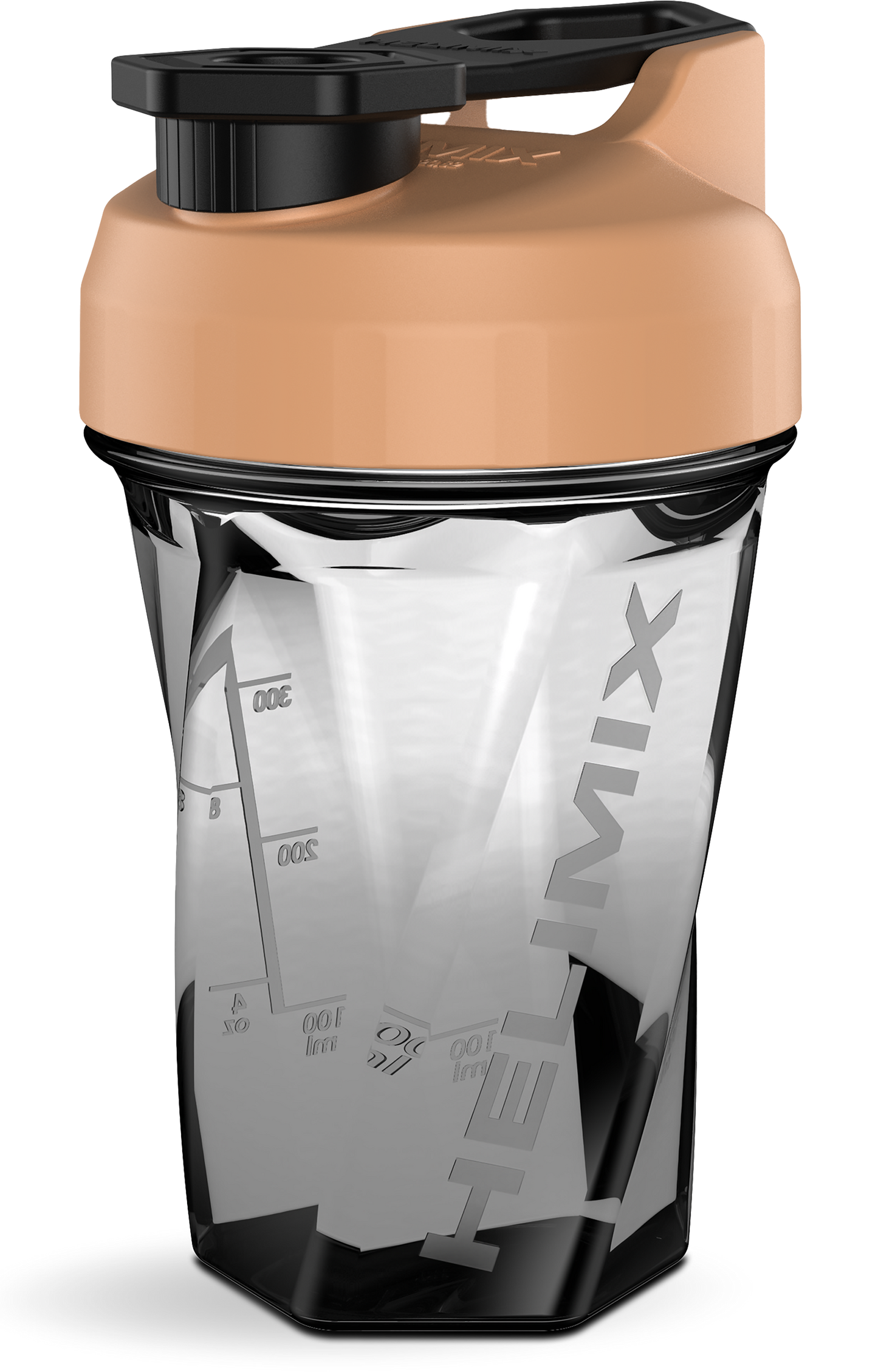 Dreamsicle / 20oz / Helimix Shaker Bottle - No Mixing Ball, Vortex Design, Leak-Proof, Durable