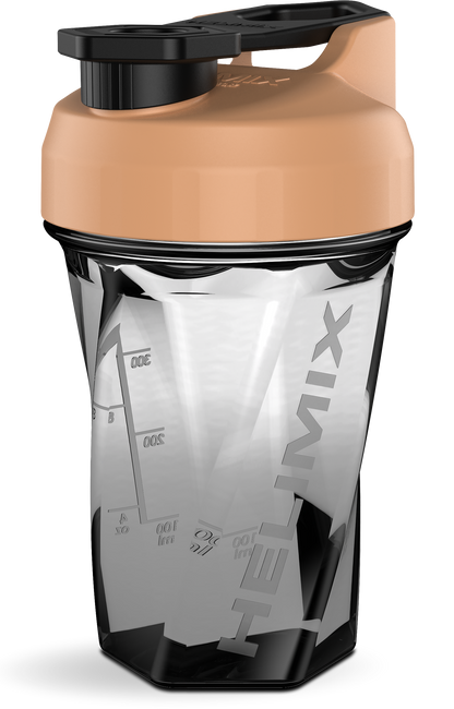 Dreamsicle / 20oz / Helimix Shaker Bottle - No Mixing Ball, Vortex Design, Leak-Proof, Durable