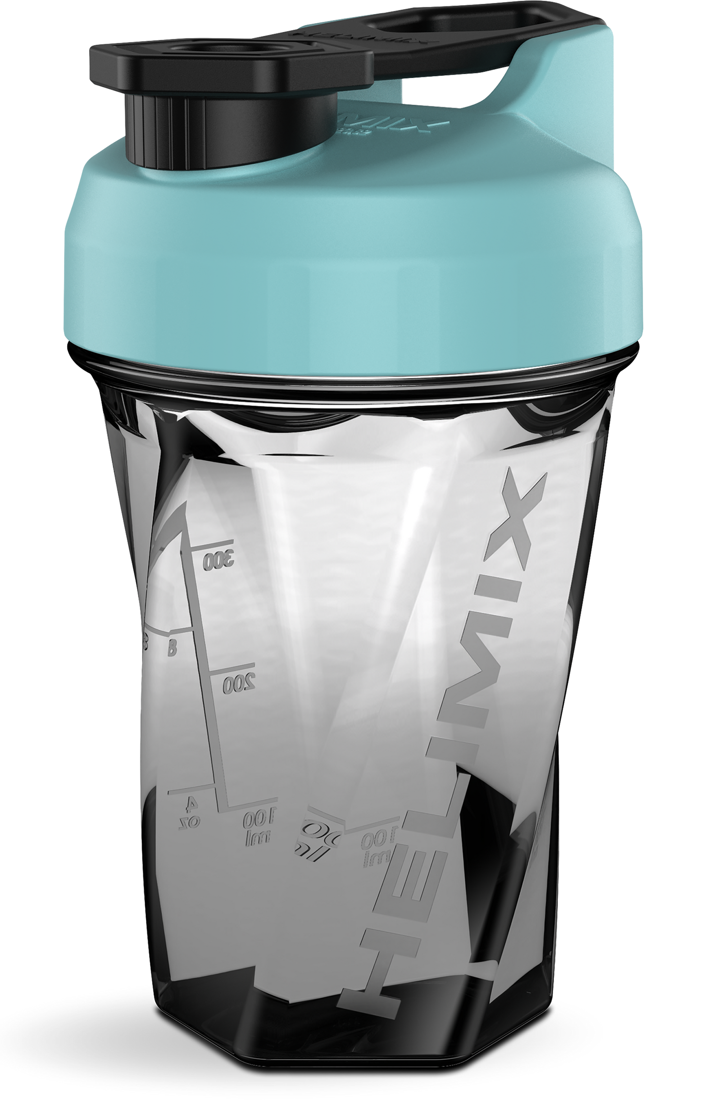 Island Paradise / 20oz Helimix Shaker Bottle - No Mixing Ball, Vortex Design, Leak-Proof, Durable