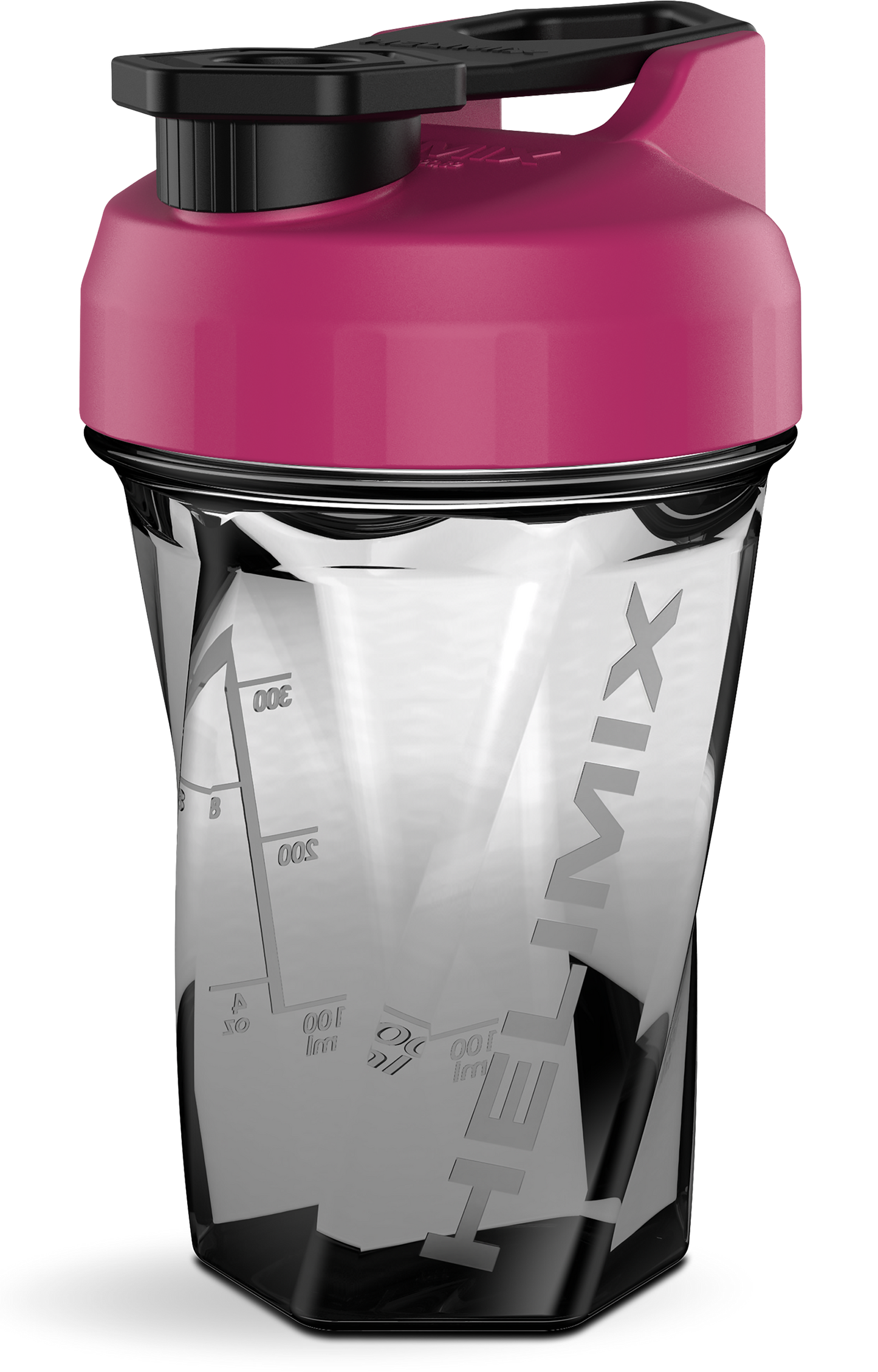 Pink Yarrow / 20oz / Helimix Shaker Bottle - No Mixing Ball, Vortex Design, Leak-Proof, Durable