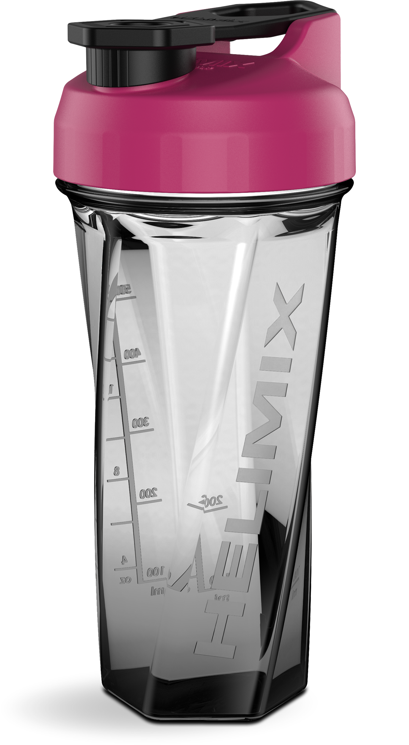 Pink Yarrow / 28oz Helimix Shaker Bottle - No Mixing Ball, Vortex Design, Leak-Proof, Durable