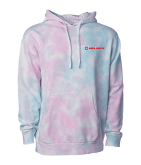 Helimix Cotton Candy Midweight Tie Dye Hooded Pullover