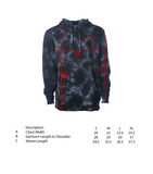 Helimix Dark Midweight Tie Dye Hooded Pullover