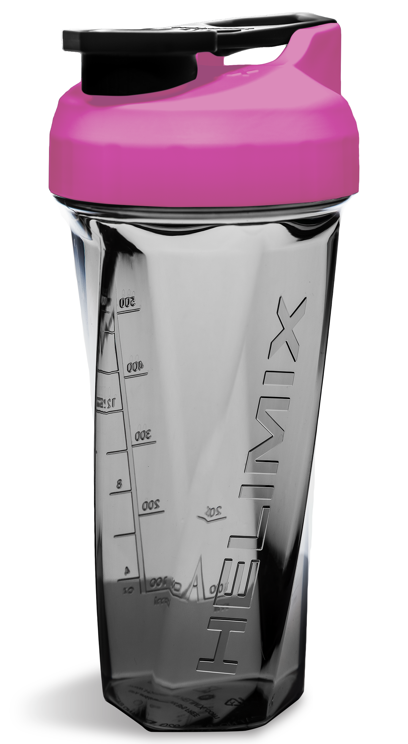 Cute 20 oz Blender Bottle  Cool Shaker Bottle - Pink & White